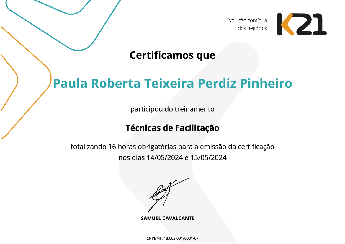Certificado K21